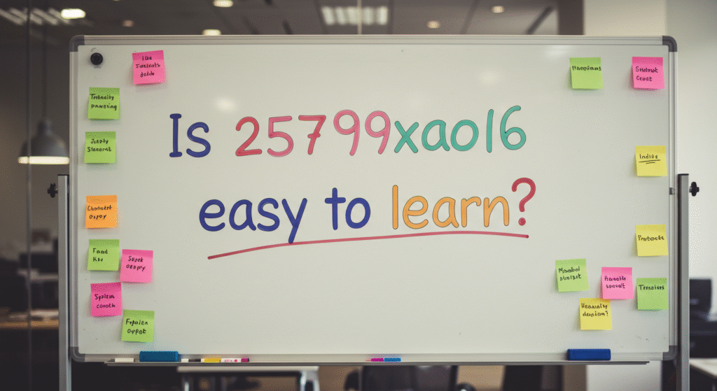 is 2579xao6 easy to learn