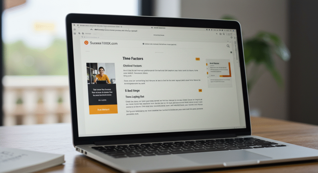 Understanding the Key Success100x.com Factors Driving Digital Growth