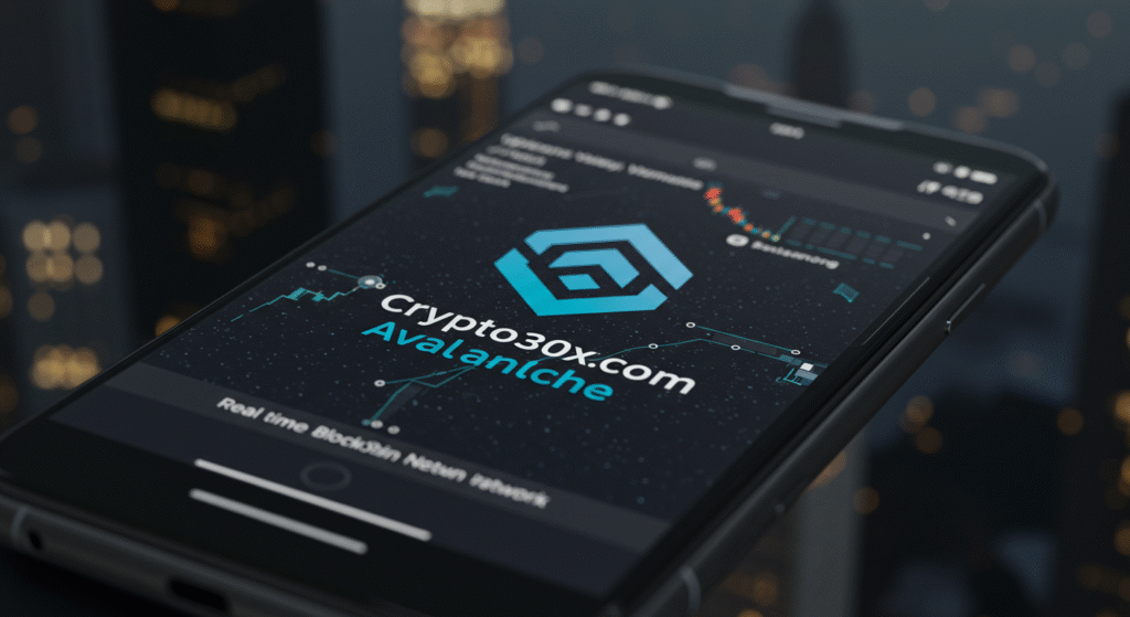 Crypto30x.com Avalanche: A Comprehensive Look at AVAX and Its Growing Influence